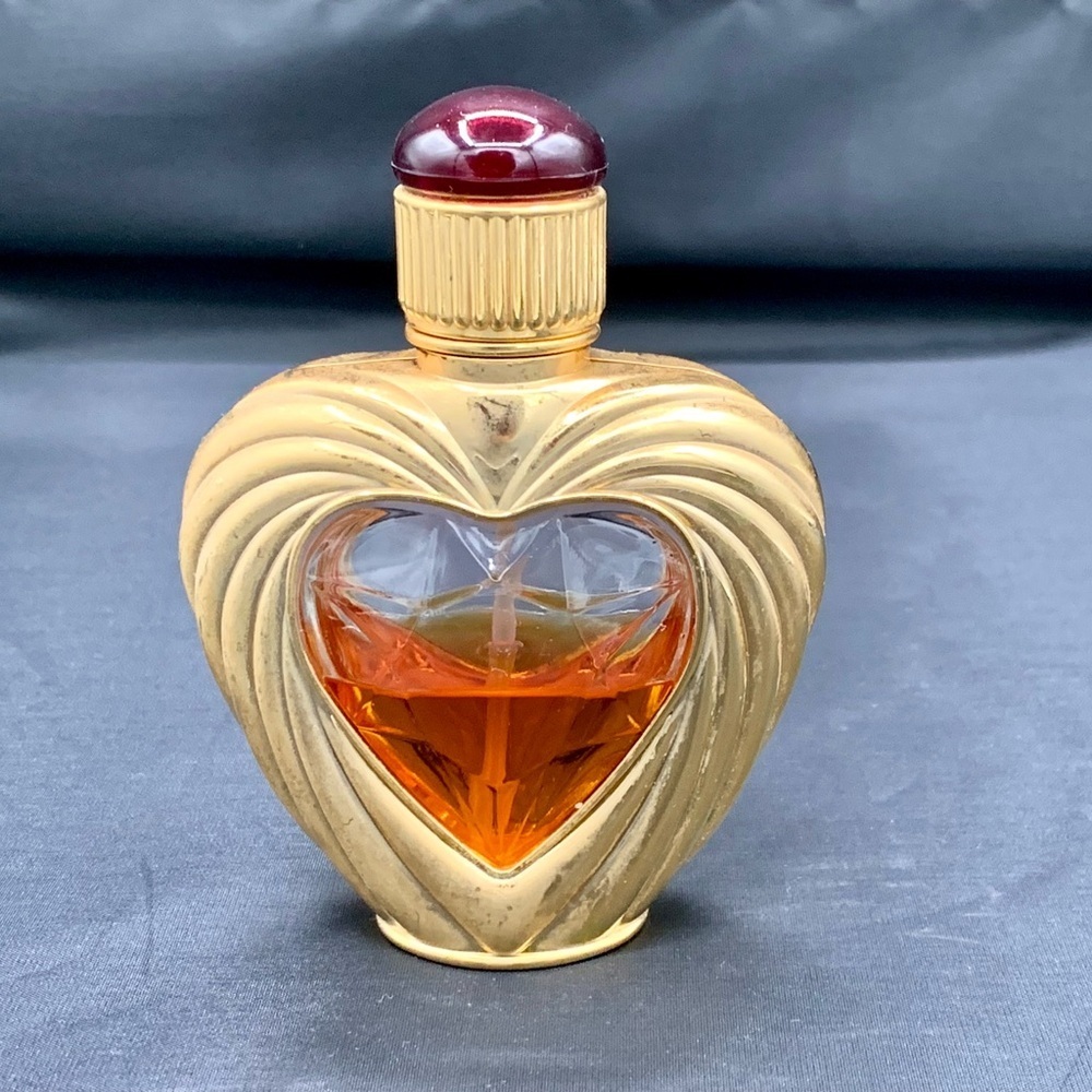 Vintage Victorian Secret Rapture Cologne Perfume Original Hert Bottle 1,7 Oz - Picture 2 of 12